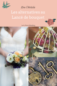 Animation de mariage Lancé de bouquet . Let's rock wedding Marie-clémentine Merlin Wedding planner et designer . Nord Pas de Calais Hauts de France Lille Arras Douai Lens Valenciennes . Destination Wedding . Elopement Mariage rock, alternatif, atypique, geek, disney